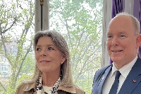 Périple Ardennais sur les lieux liés à l'histoire de leur famille pour le Prince Albert II de Monaco et la Princesse Caroline de Hanovre, le début « d'une série de collaborations avec les Ardennes pour promouvoir le territoire »