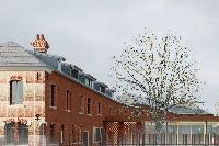 Hermès pose la première pierre de sa troisième maroquinerie Ardennaise, à Charleville-Mézières