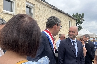 Le ministre délégué chargé de l’Europe Benjamin Haddad en déplacement dans les Ardennes : industrie verte et avenir de l’agriculture au cœur des échanges   