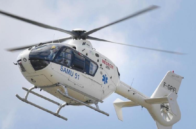 Accident de la circulation ,  une fillette blessée héliportée 