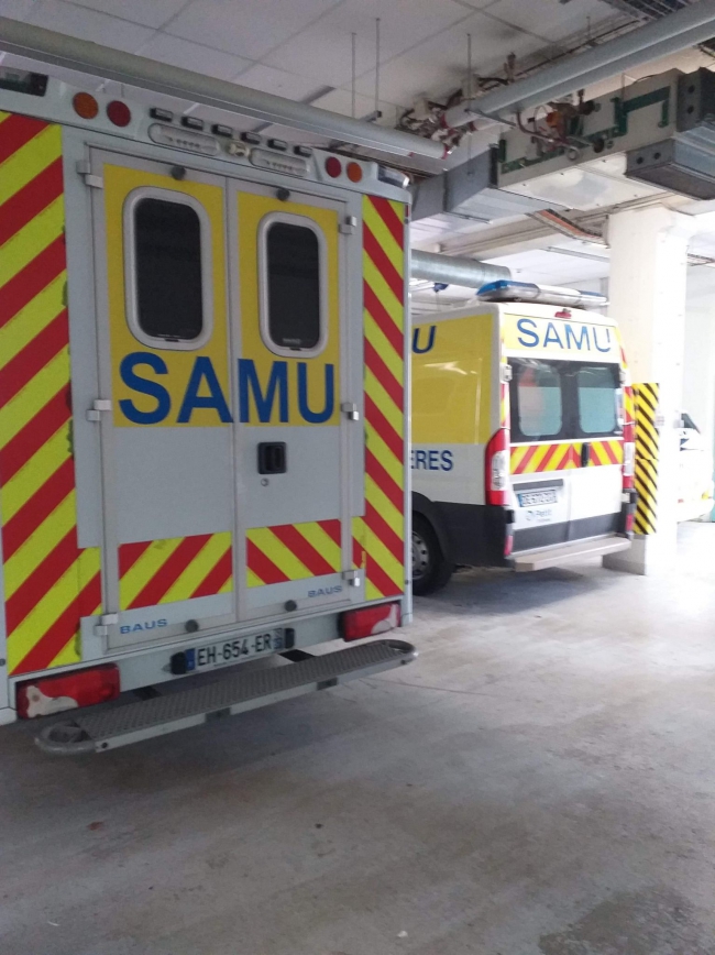 Un quadragénaire victime d'une chute de trottinette transféré à l'hôpital