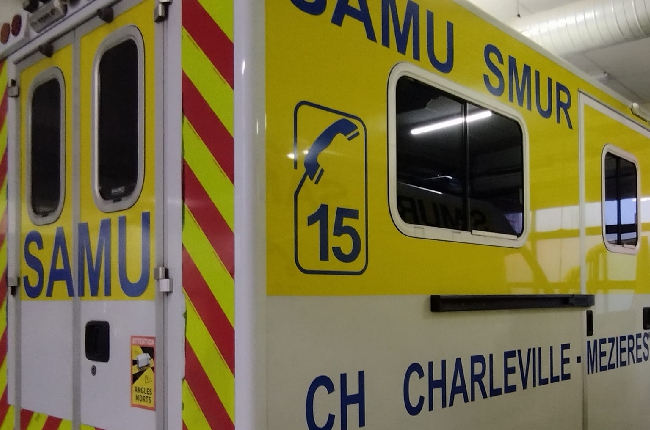 Collision entre deux motards, l'un d'eux en urgence absolue