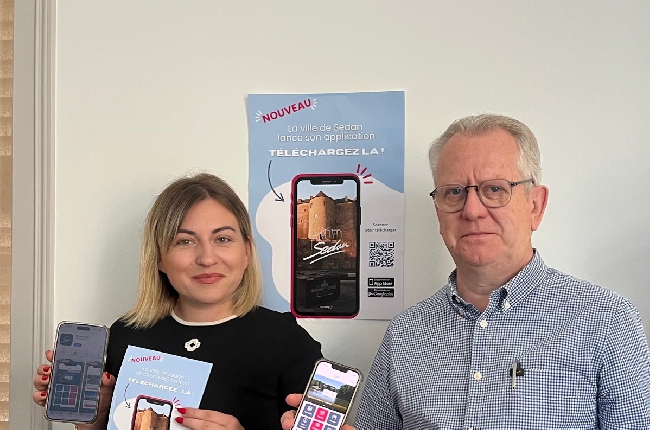 Une nouvelle application sur la ville de Sedan