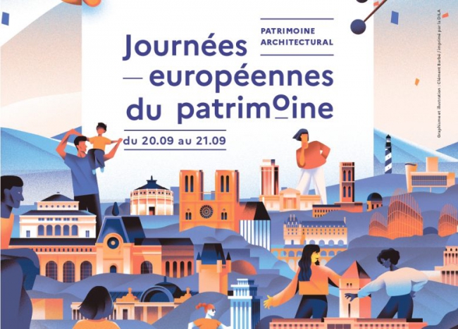 42èmes Journées Européennes du Patrimoine sur le thème « Patrimoine architectural »