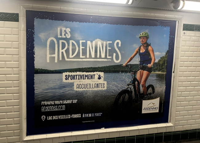 Les Ardennes s'affichent à Paris, Lille et Reims